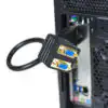 VGA Splitter Cable VGA 1 M to VGA 2 F Adapter