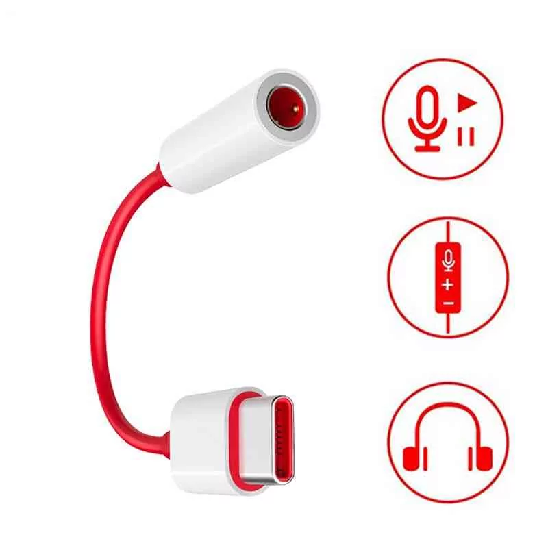 Oneplus Type-C To 3.5mm Aux Cable