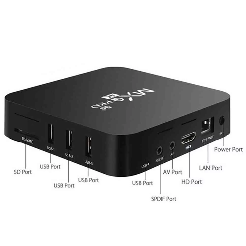 Android Smart Tv Box MXQ Pro 4k 4GB RAM 64GB ROM