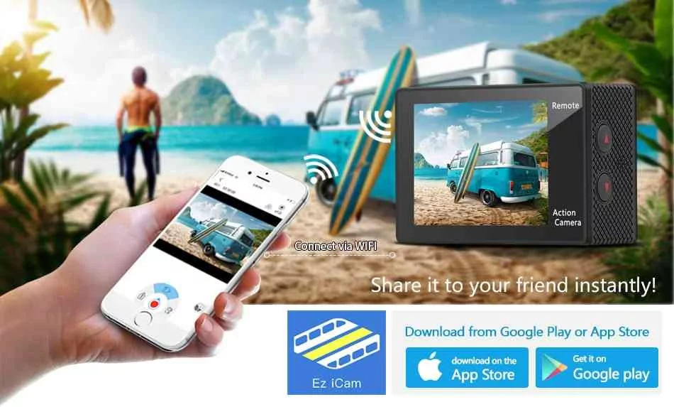 Eken H9R 4K Action Camera 12