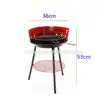 Portable Round Barbecue Grill Rack