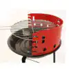 Portable Round Barbecue Grill Rack Oven