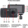 Vehicle Blackbox Dash Camera Full HD 1080P DVR@ido.lk