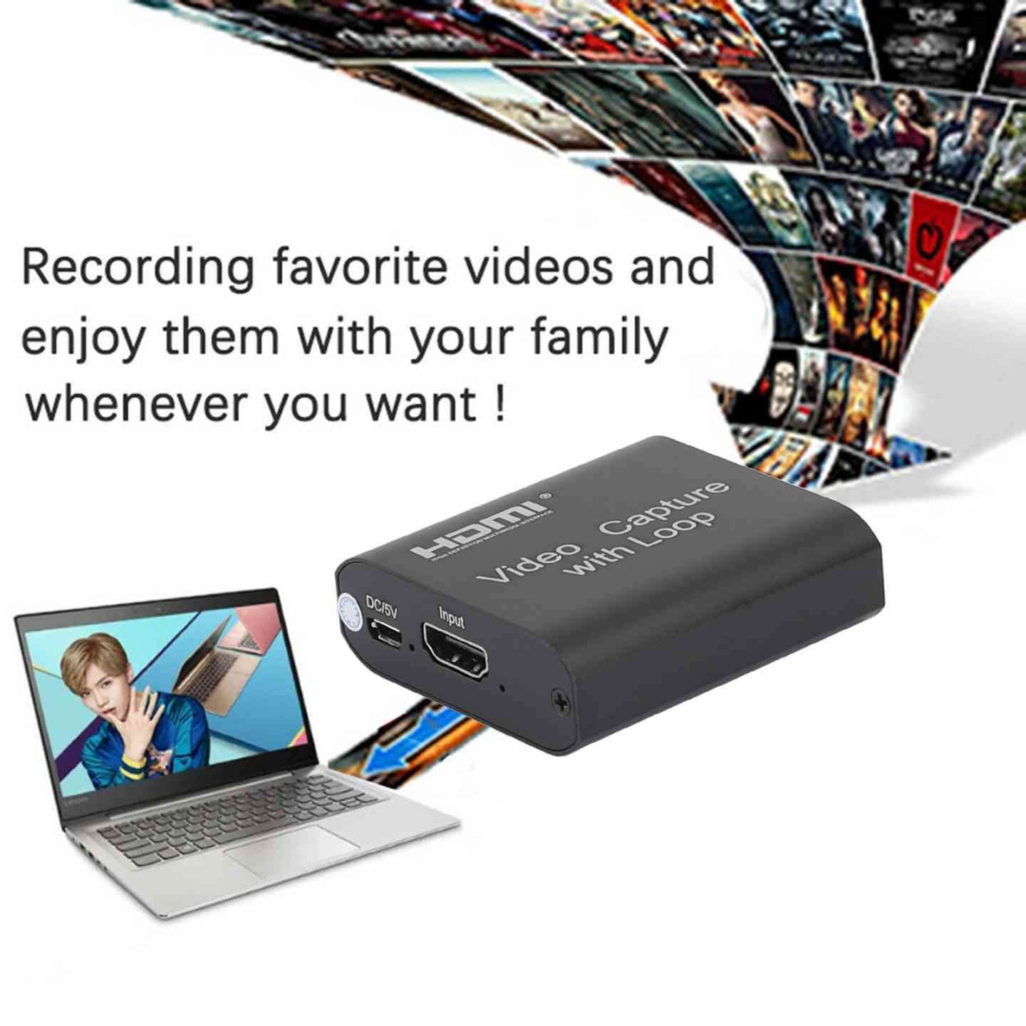 Video Capture Card With Loop Out