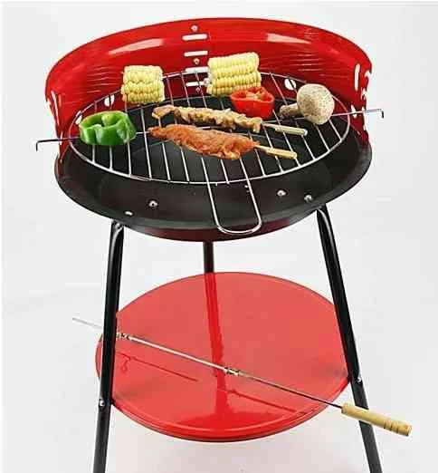 Mini oven red carbon oven outdoor BBQ grill bbq circle mini furnace  trigonometric furnace|grill grid|furnace designfurnace element - AliExpress