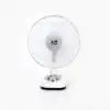 AIKO Rechargeable Fan with Built-in LED Light