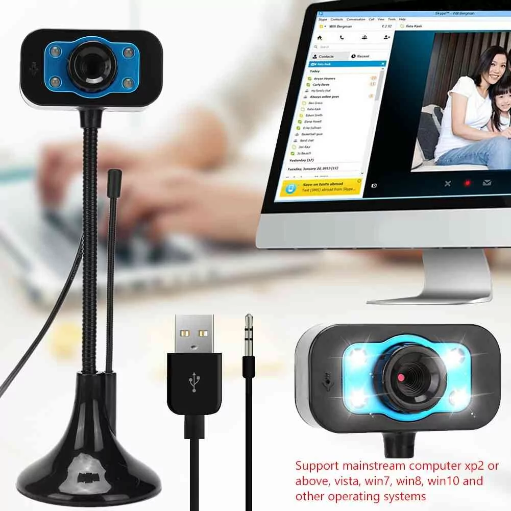 Webcam for Pc and Laptop 