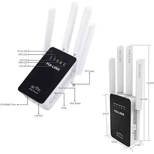 PIX-LINK WIFI Range Extender Price in Sri Lanka
