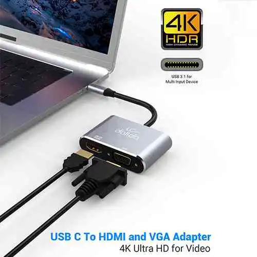 USB C to HDMI VGA Adapter Sri Lanka @ido.lk