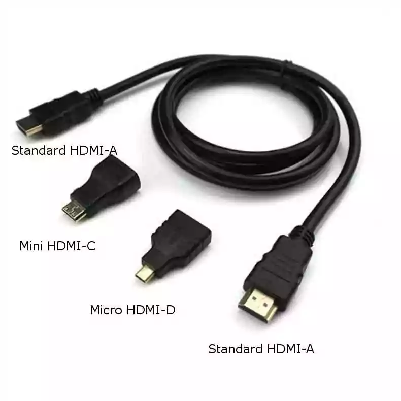 3 in 1 HDTV Cable Mini HDMI to HDMI Cable