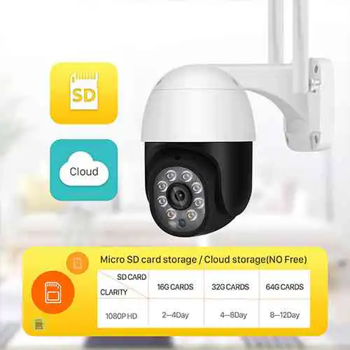 2MP Outdoor WIFI Camera PTZ wifi Camera Price in Sri Lanka