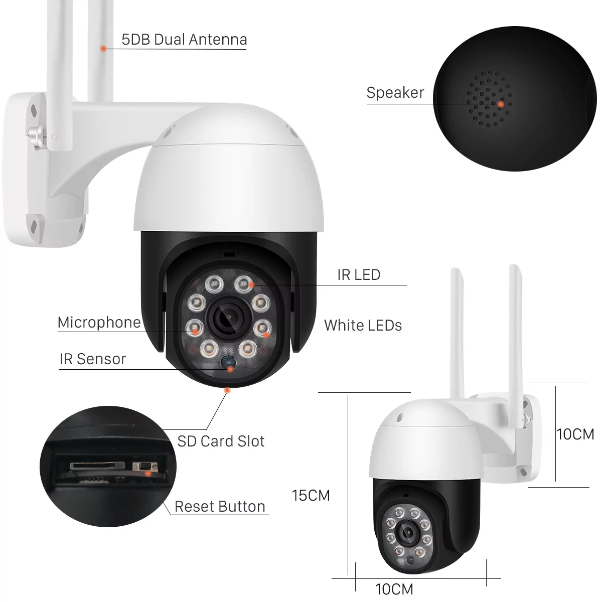 2MP Outdoor WIFI Camera