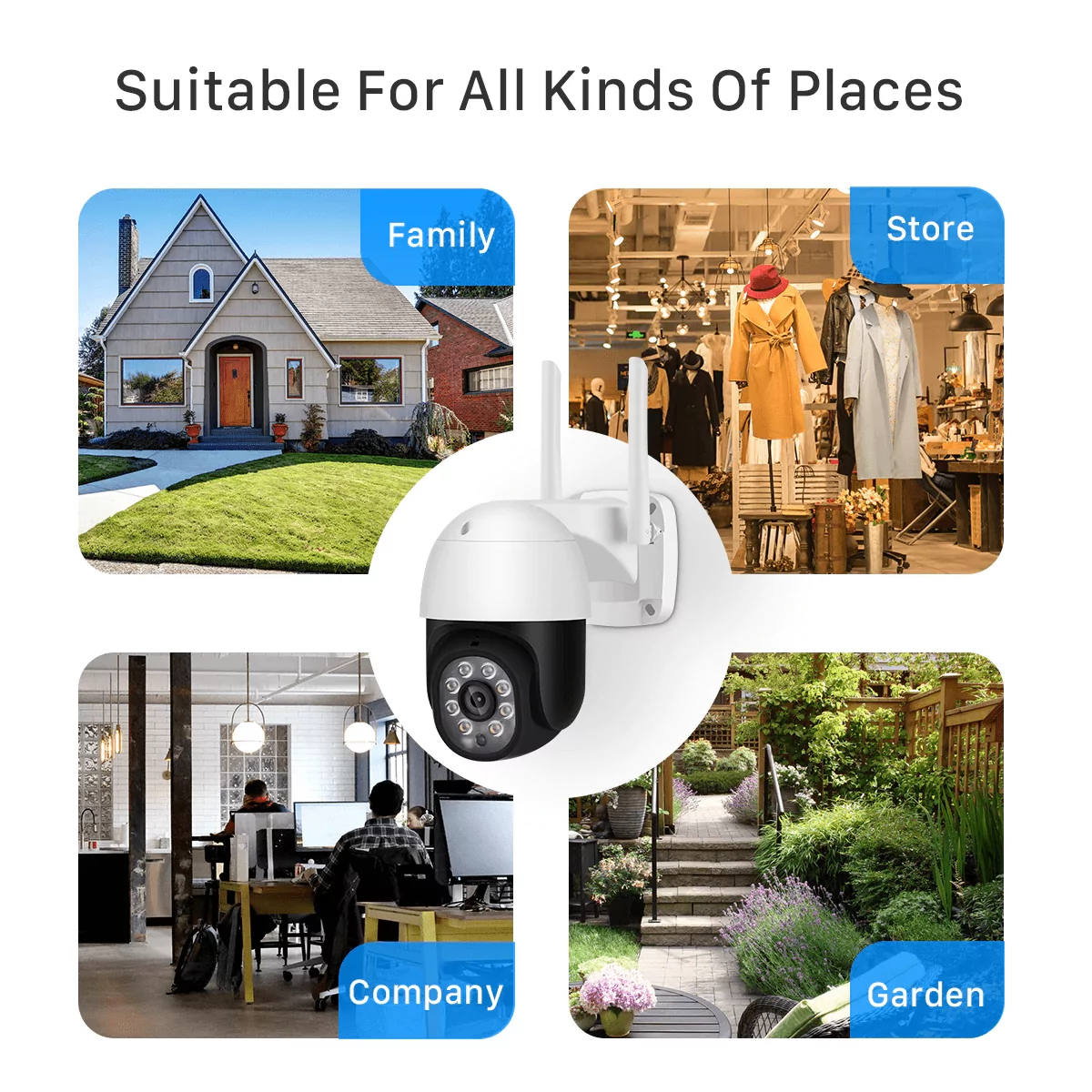 2MP Outdoor WIFI Camera