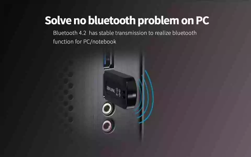 LB Link Bluetooth 4.2 + Wifi N USB Adapter Bluetooth WiFi USB Combo Adapter