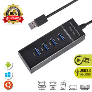 3.0 USB HUB 4Ports High Speed Multi HUB Splitter Sri lanka from ido.lk