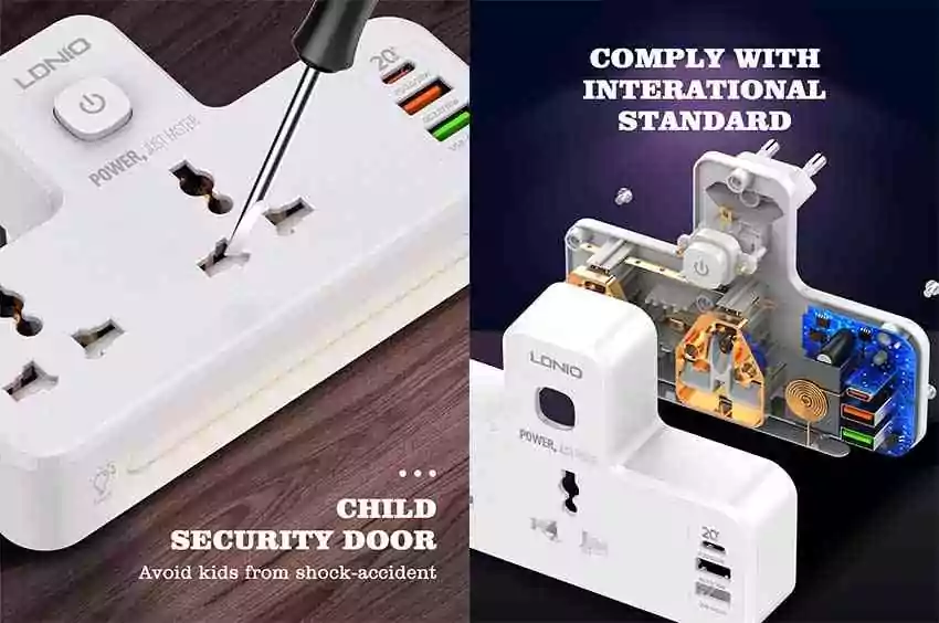 LDNIO USB Charger Extension Power Strip Sri Lanka