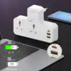 LDNIO Power Socket 2 Port with 2 USB and 1 USB-C PD & QC3.0 @ ido.lk