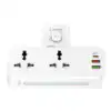 LDNIO Power Socket 2 Port with 2 USB and 1 USB-C PD & QC3.0 UK Plug@ido.lk