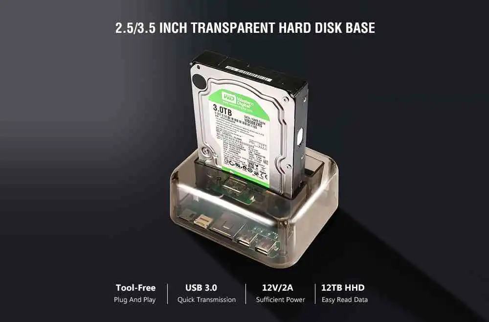 USB 3.0 HDD Docking Station