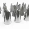 Cake Decorating Nozzle Set 24pcs with couplers Tool@ido.lk