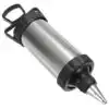 Cake Decorating Piping Gun Pastry Icing Steel Gun 4 Nozzle Tip Set@ ido.lk