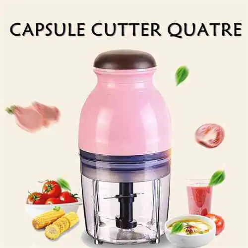 Electric Food Chopper Capsule Cutter Food Processor @ ido.lk