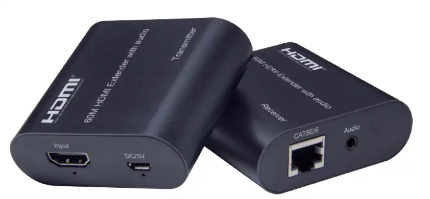 60M HDMI Extender RJ45 Over Single Cat 5E/6/7 Support 1080P Best Price in Sri Lanka