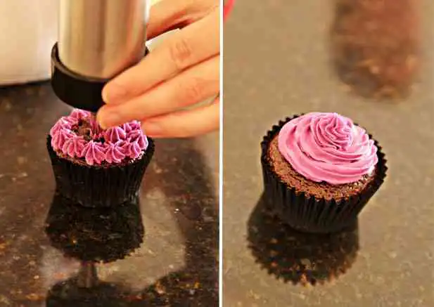 Cake Decorating Piping Gun Pastry Icing Steel Gun 4 Nozzle Tip Set