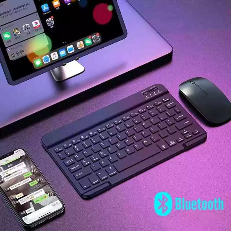 KAKU Smart Bluetooth Keyboard Wireless KSC-339 - Black