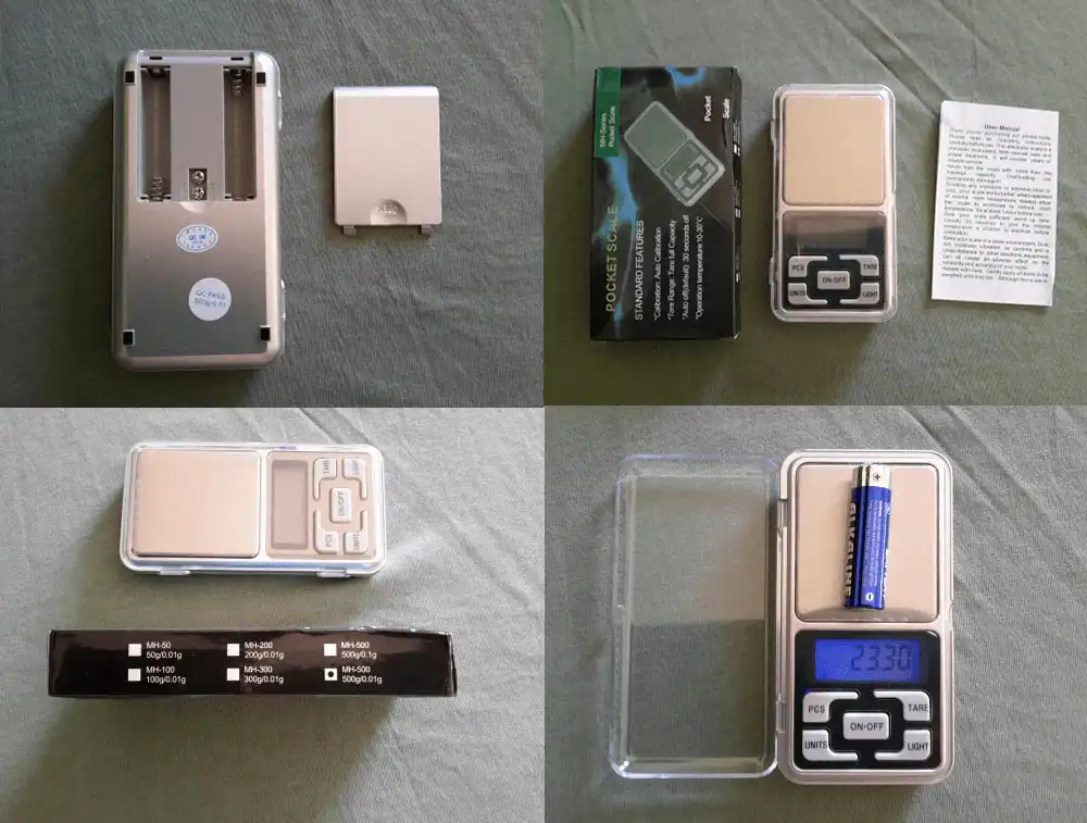 Mini Pocket Digital Scale 500g Mini Electronic Scale
