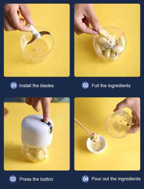 How to use Mini Food Chopper