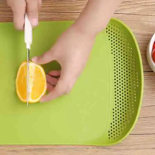 Chopping Board With Integrated Colander Sri Lanka @ido.lk