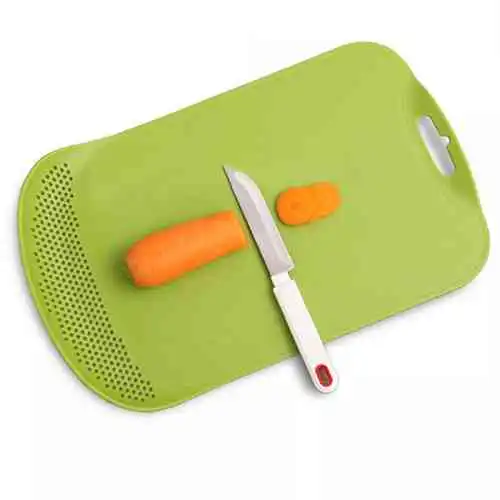 Chopping Board With Integrated Colander