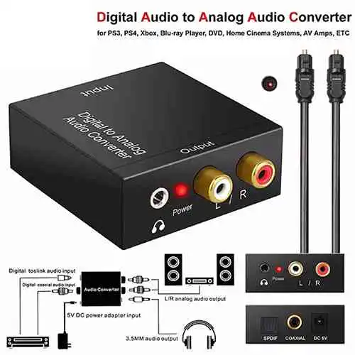 Digital To Analog Audio with 3.5mm Sri lanka