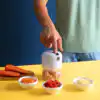 Electric Rechargeable Food Chopper Mini Garlic Chopper@ ido.lk