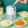 Electric Rechargeable Food Chopper Mini Garlic Chopper@ido.lk