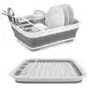 Foldable Dish Drying Rack @ ido.lk