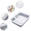 Foldable Dish Drying Rack Kitchen Plates Storage Bowl Holder @ ido.lk