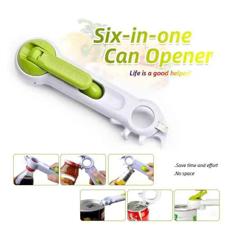 6 in1 Bottle Can Opener
