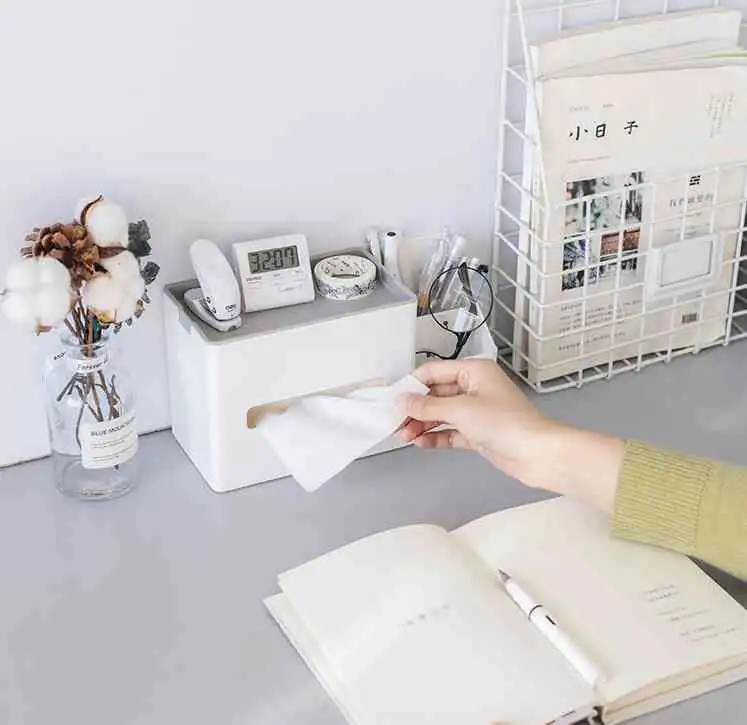 Multifunctional Plastic Stationery Box