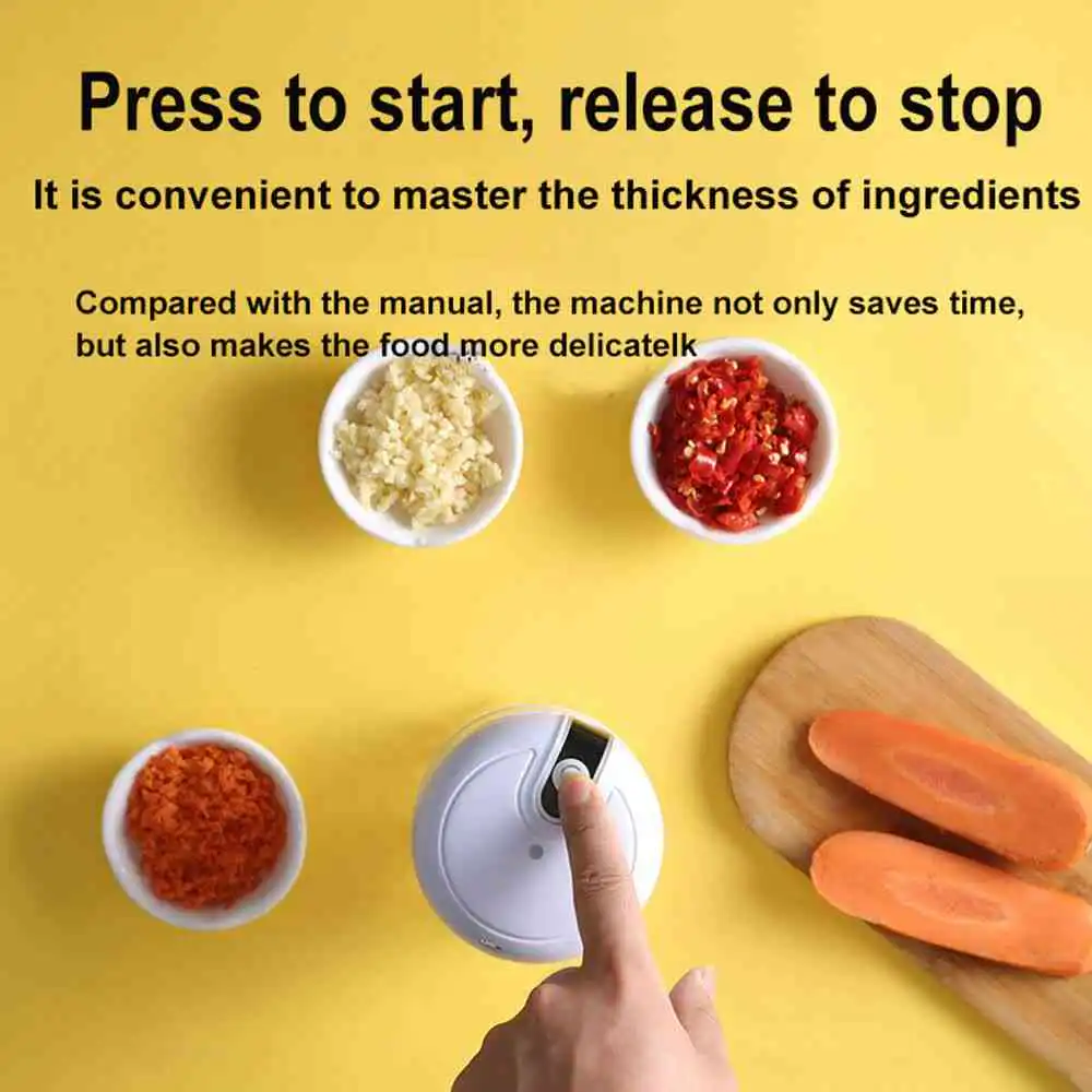 Electric Mini Garlic Chopper 