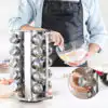 20Pcs Steel Spice Rack Kitchen Seasoning Organizer @ido.lk