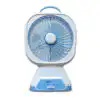 Aiko Rechargeable Fan with Light AS-722L@ido.lk