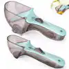 2pcs Adjustable Measuring Spoon with With Scale Magnet Powder Measuring Tools @ ido.lk