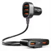 5 USB Multi Port Car Charger Joyroom smart car charger @ido.lk