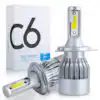 C6-H4 LED Headlight 12v Lamp Auto Headlight Sri Lanka@ ido.lk