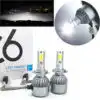 C6-H4 LED Headlight 12v Lamp Auto Headlight Sri Lanka@ido.lk