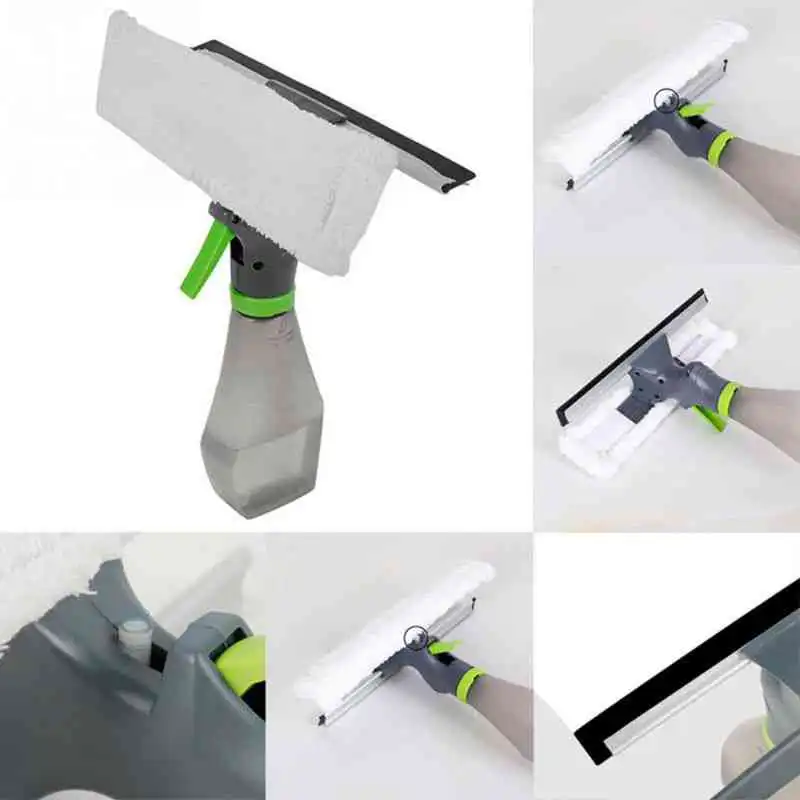 Spray bottle and cleaning Wiper