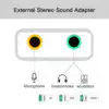USB Type C Sound Card Type-C External Sound Card 7.1 Adapter@ ido.lk