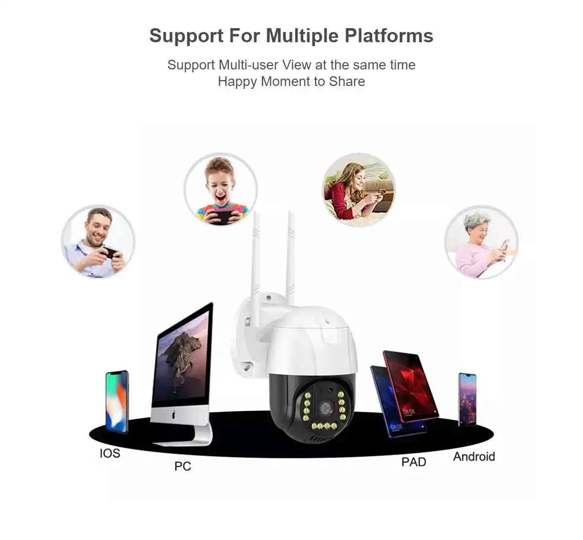 Smart Home Wireless V380 Pro CCTV Camera Sri Lanka | ido.lk